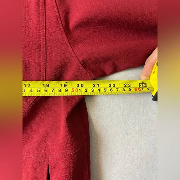 Dickies STORM Softshell Jacket Water Resistant Dark Red Men's Sz M - Picture 10 of 11